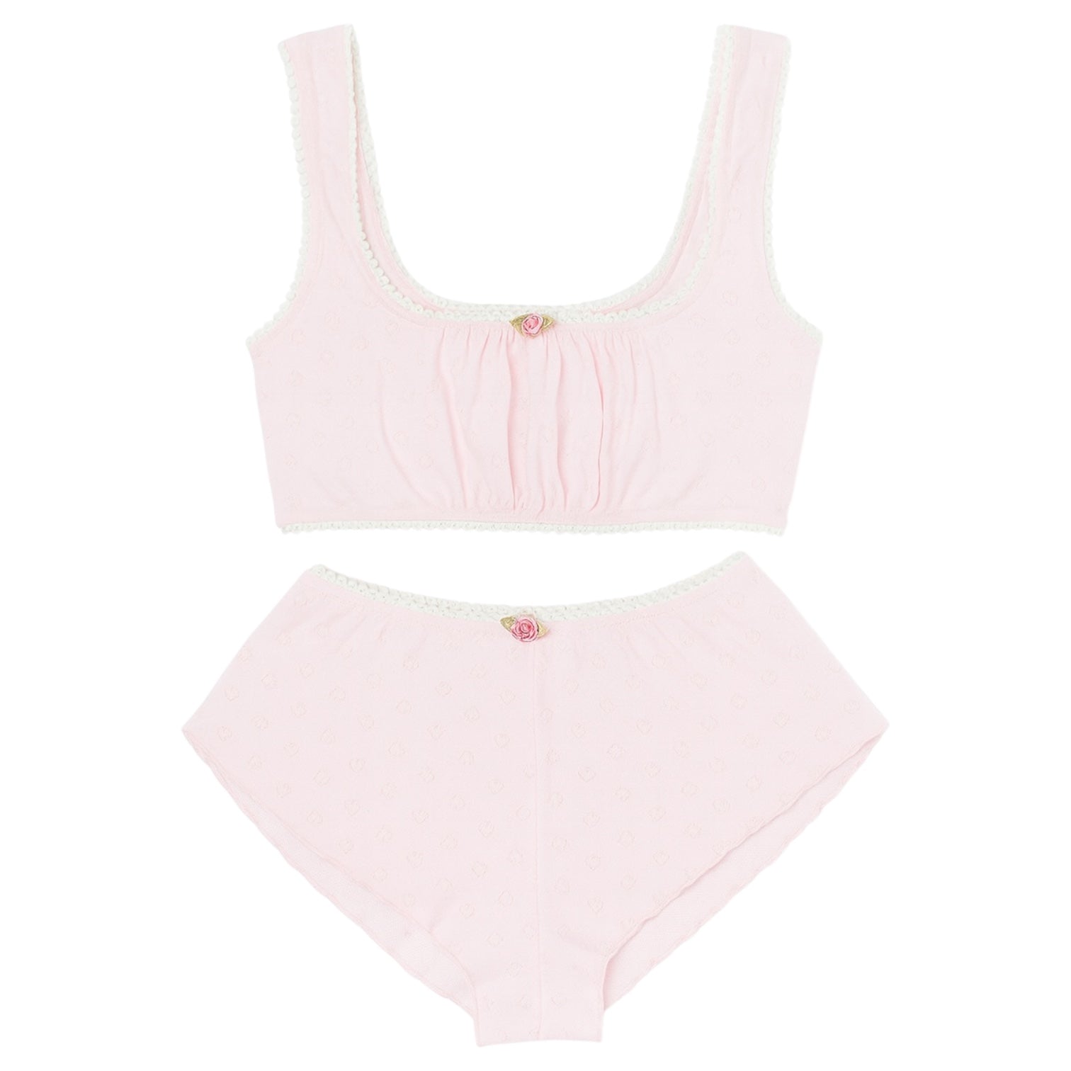 Milanblocks soft girl coquette style matching set sample sale Womenswear Clothes