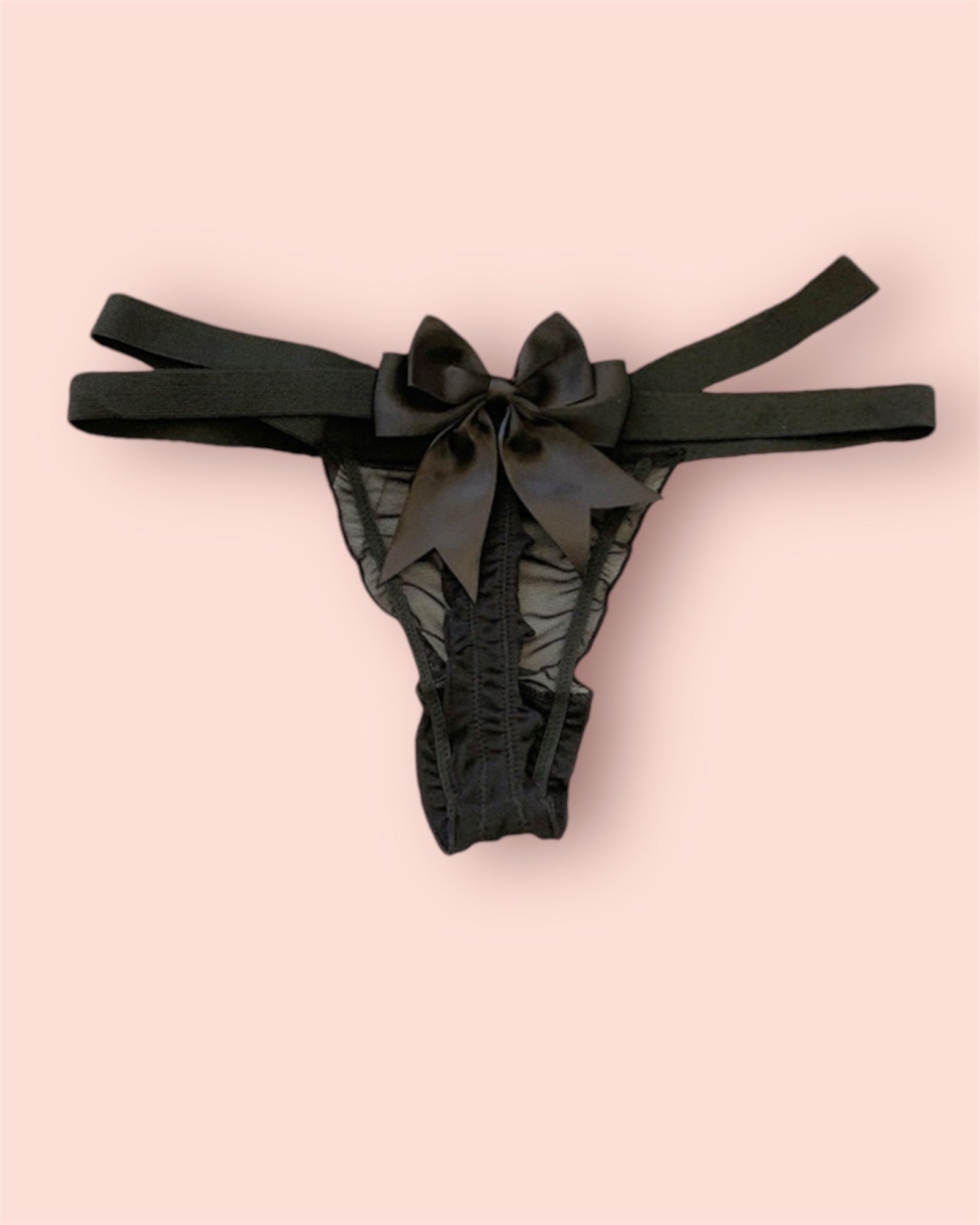Milanblocks Coquette Bow-Accent Thong