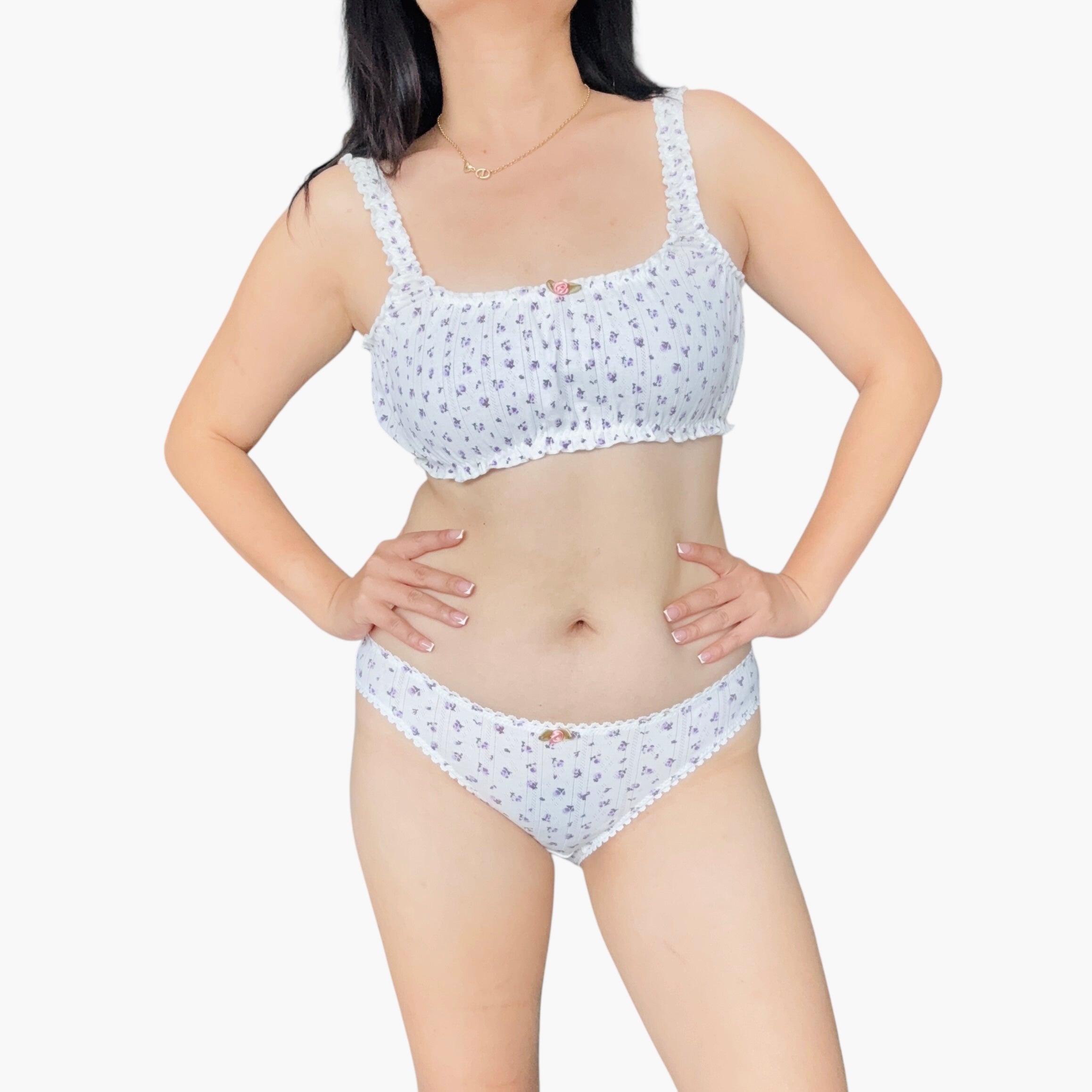 Milanblocks soft girl coquette style matching set sample sale Womenswear Clothes