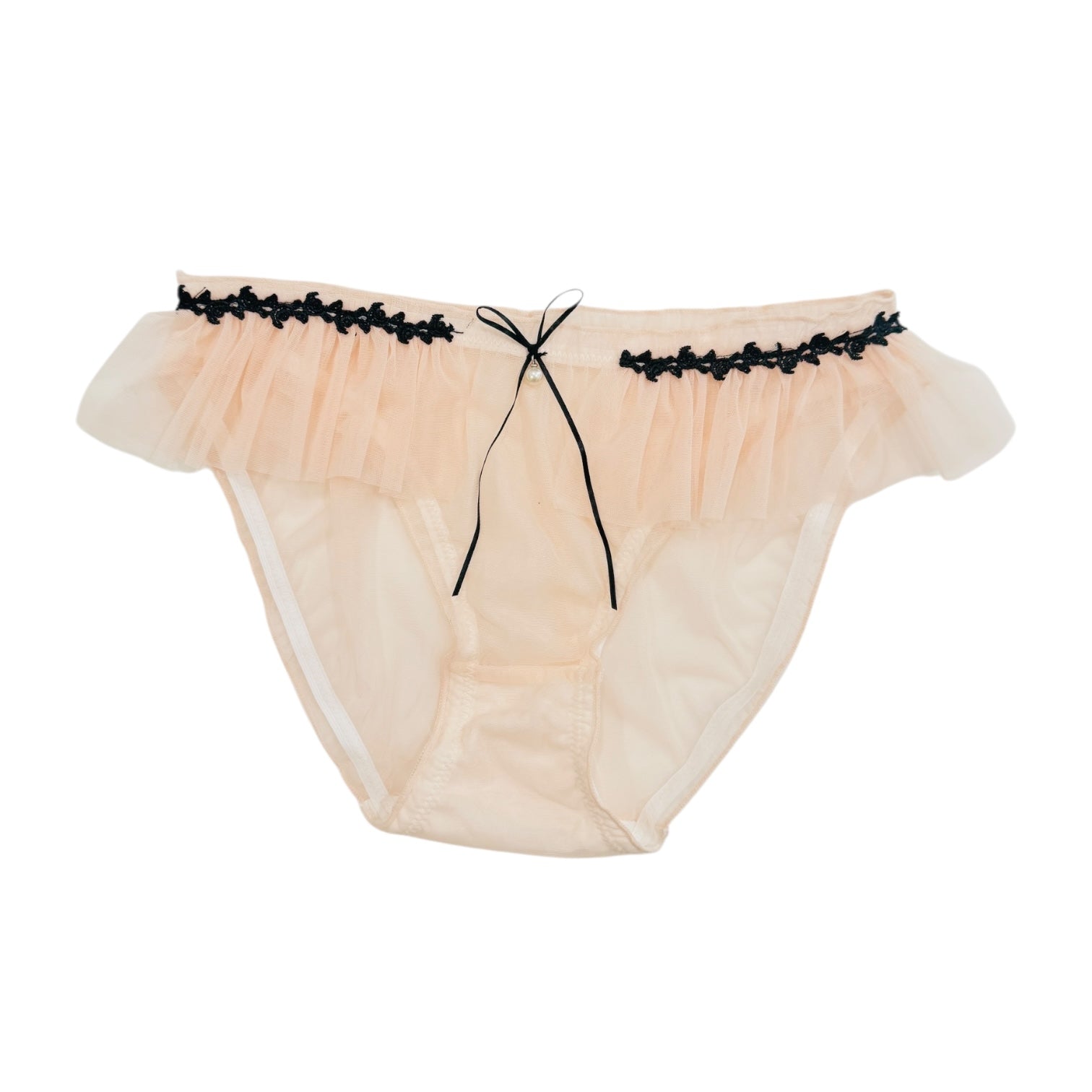 Milanblocks Petite Size Coquette style lace bow panties Floral Sweet Cute Polka Dot Polka Dot Sexy Mesh Underwear fall underwear Womenswear Soft Lingerie