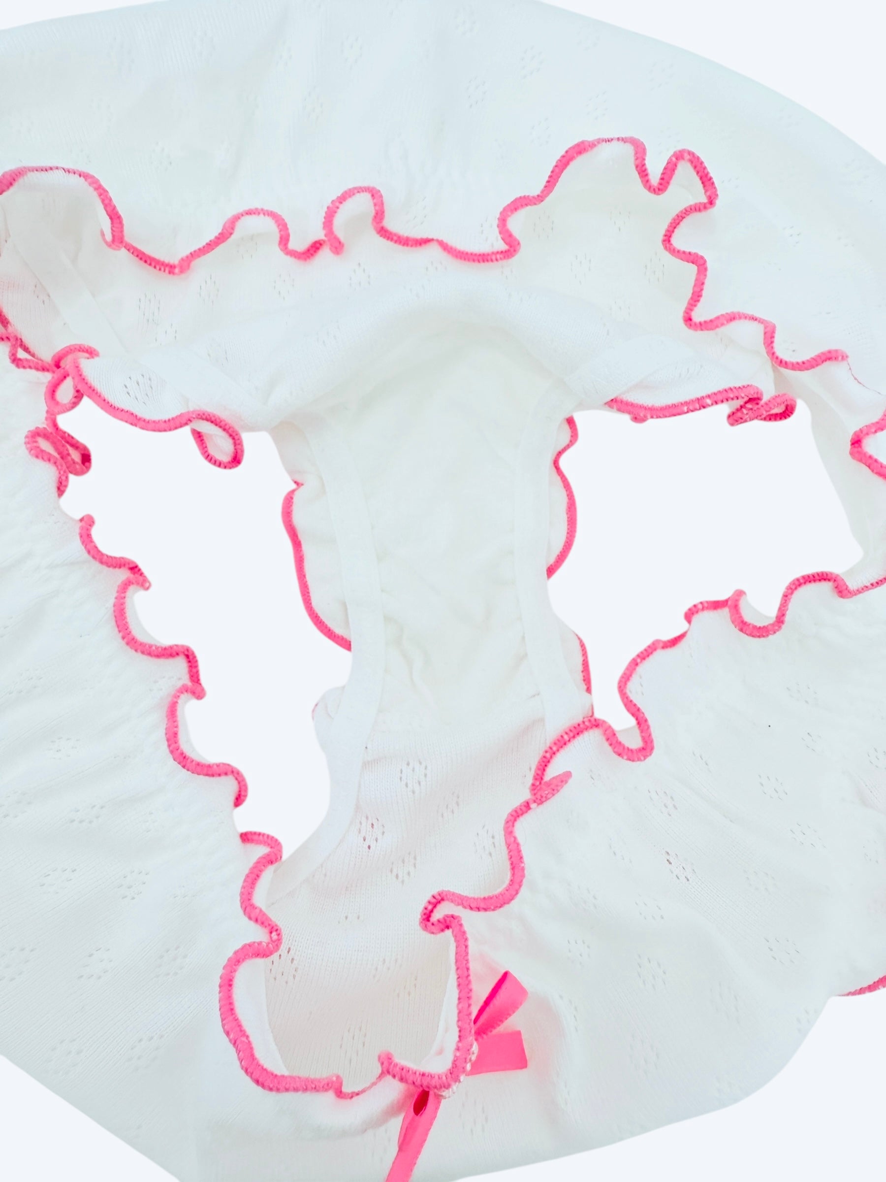 Milanblocks Pointelle Bikini Undie Cute Y2K Coquette Cotton