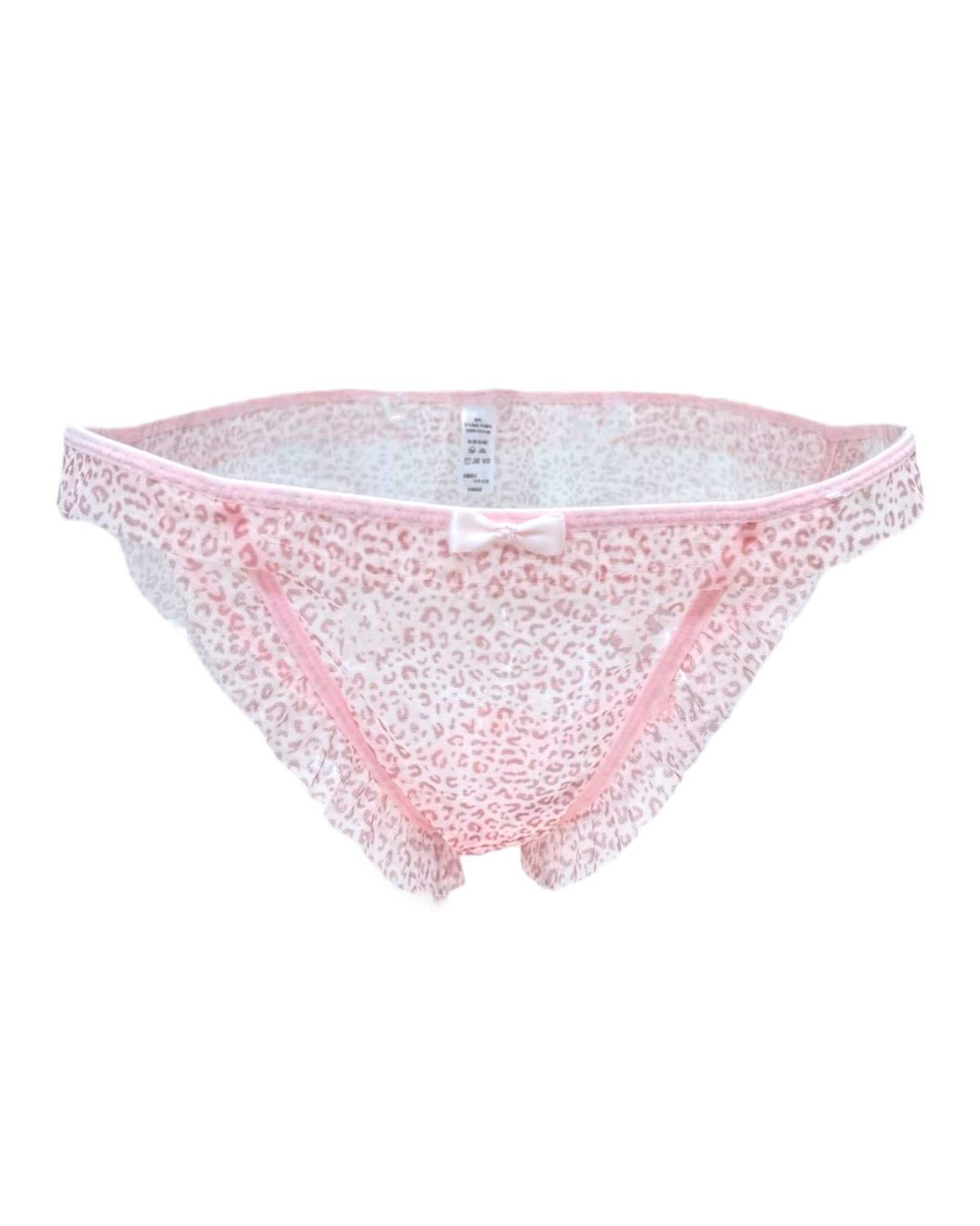 Milanblocks Petite Size Coquette style lace bow panties Floral Sweet Cute Polka Dot Polka Dot Sexy Mesh Underwear fall underwear Womenswear Soft Lingerie