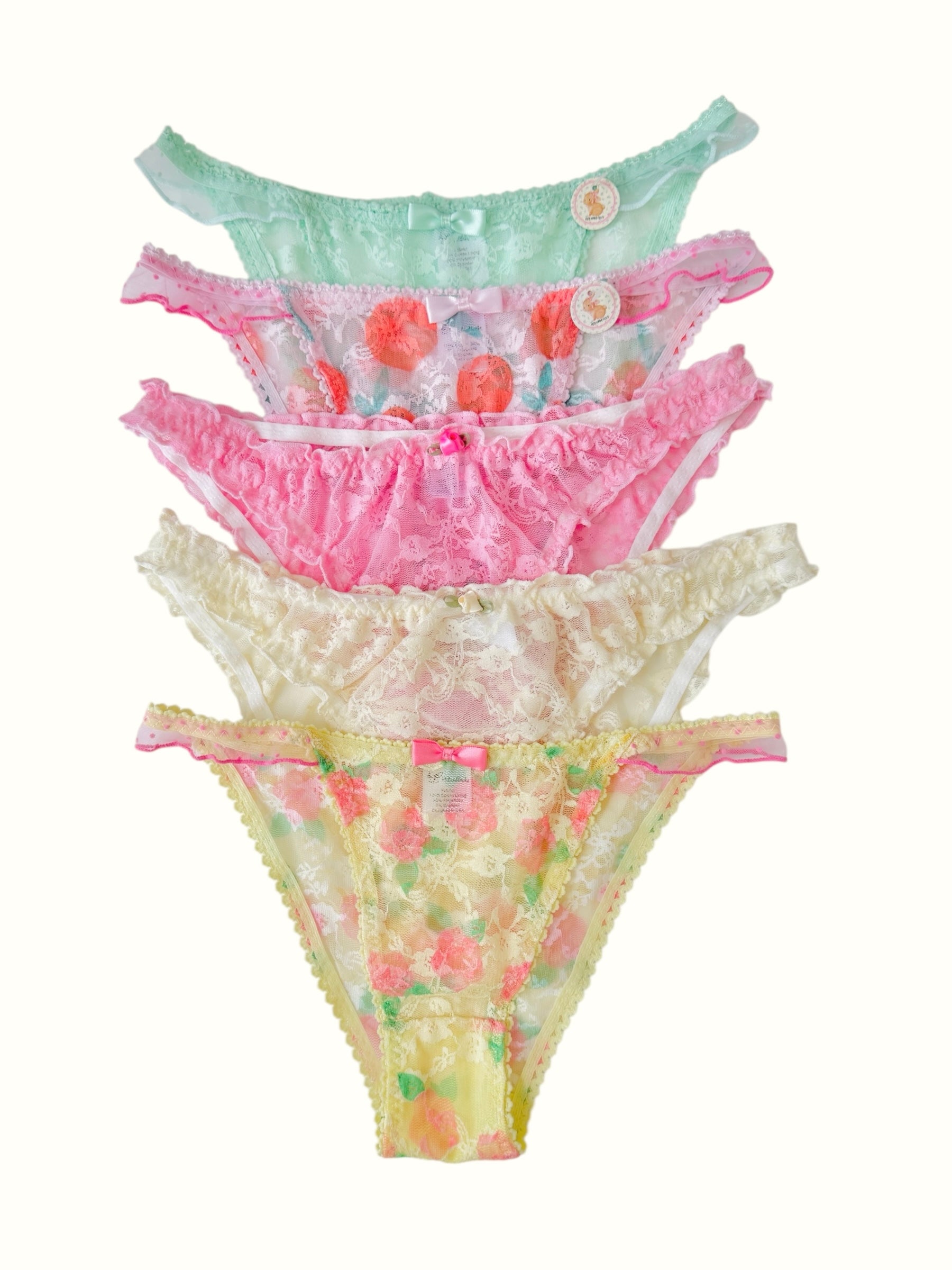 Milanblocks Lace Dreamy Floral Lace Bikini style Panties
