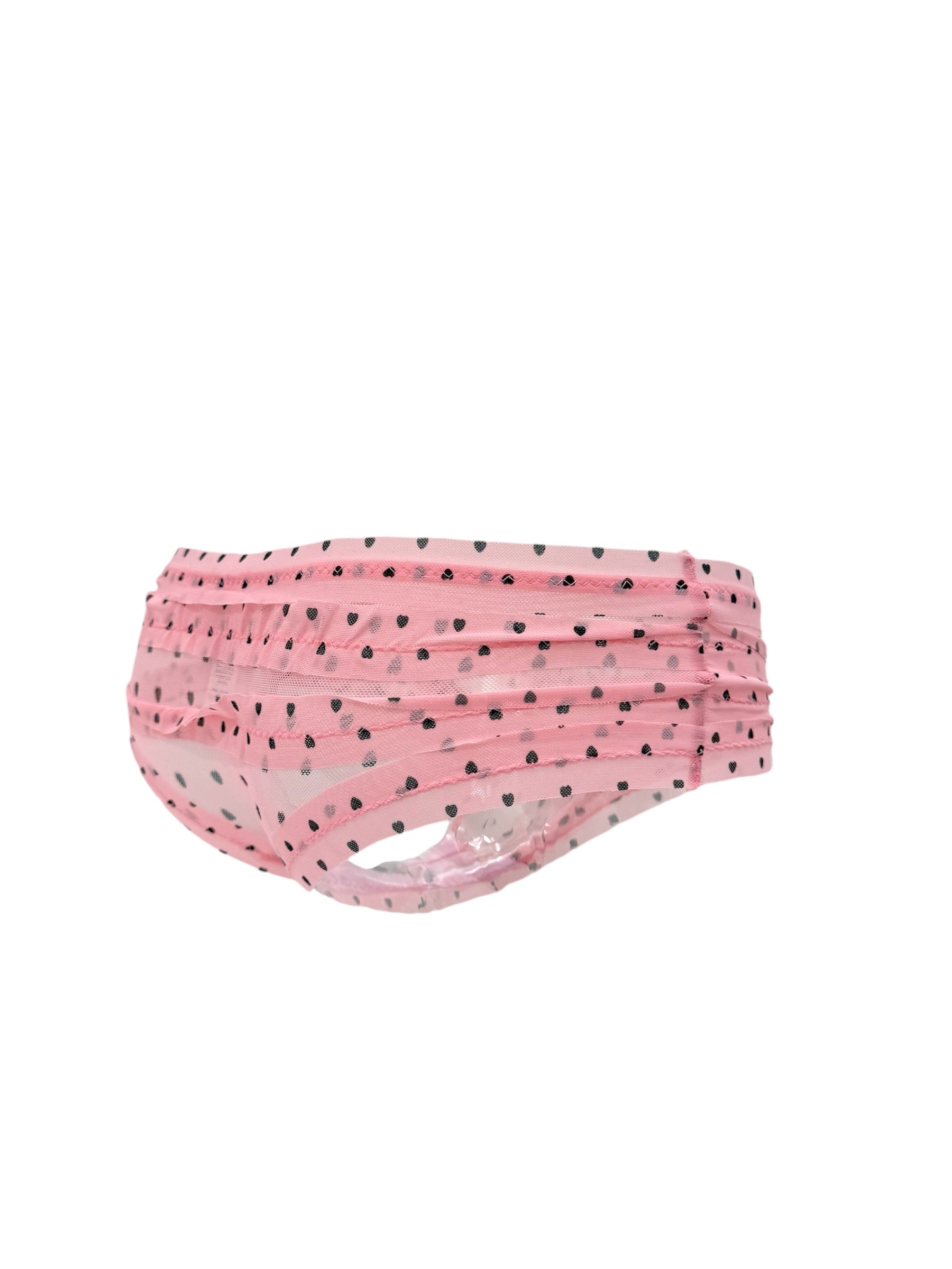 Milanblocks Vintage Style Gingham Daisy Ruffle Panties