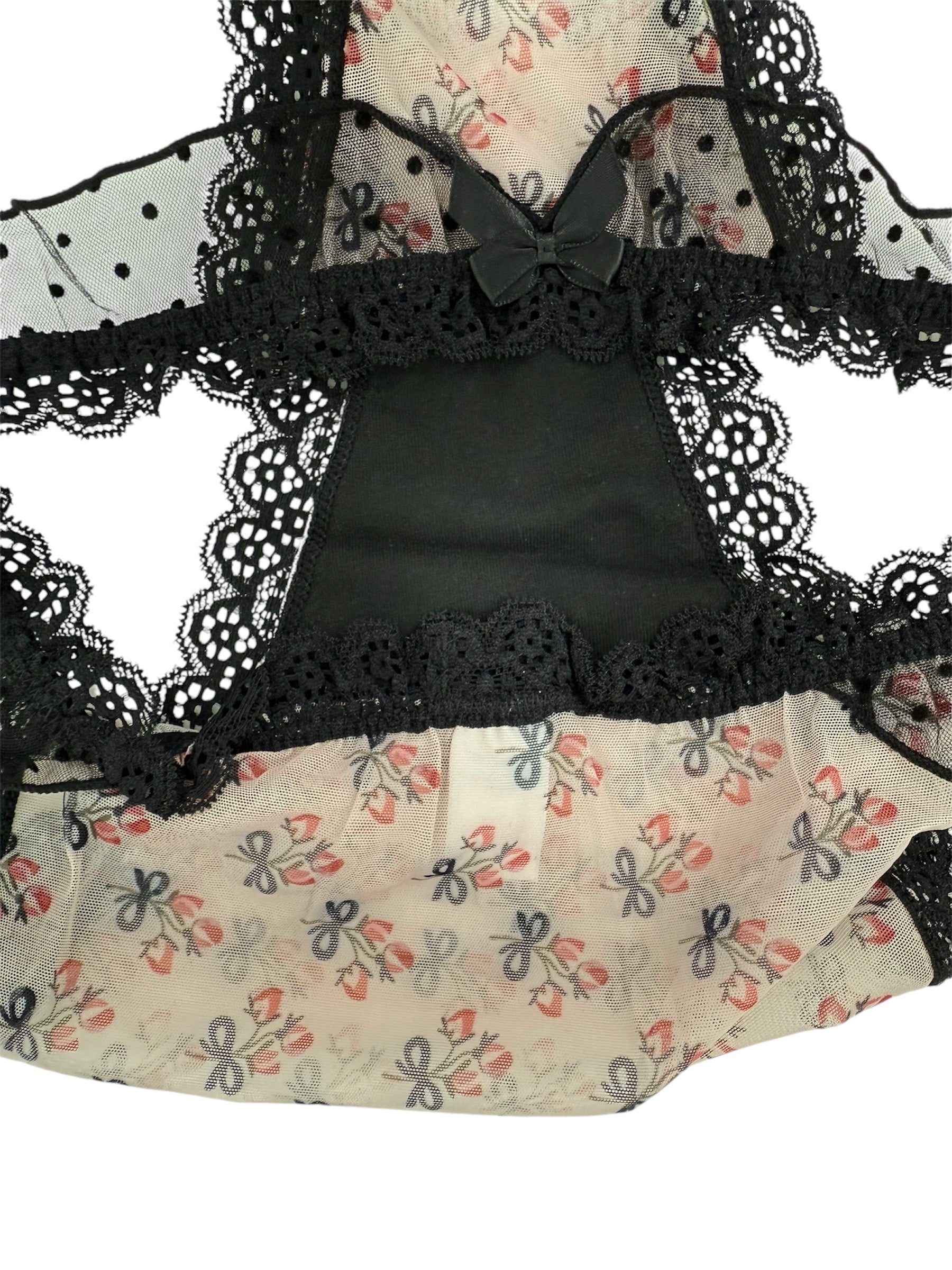 Milanblocks Fairycore Coquette Rose Panty