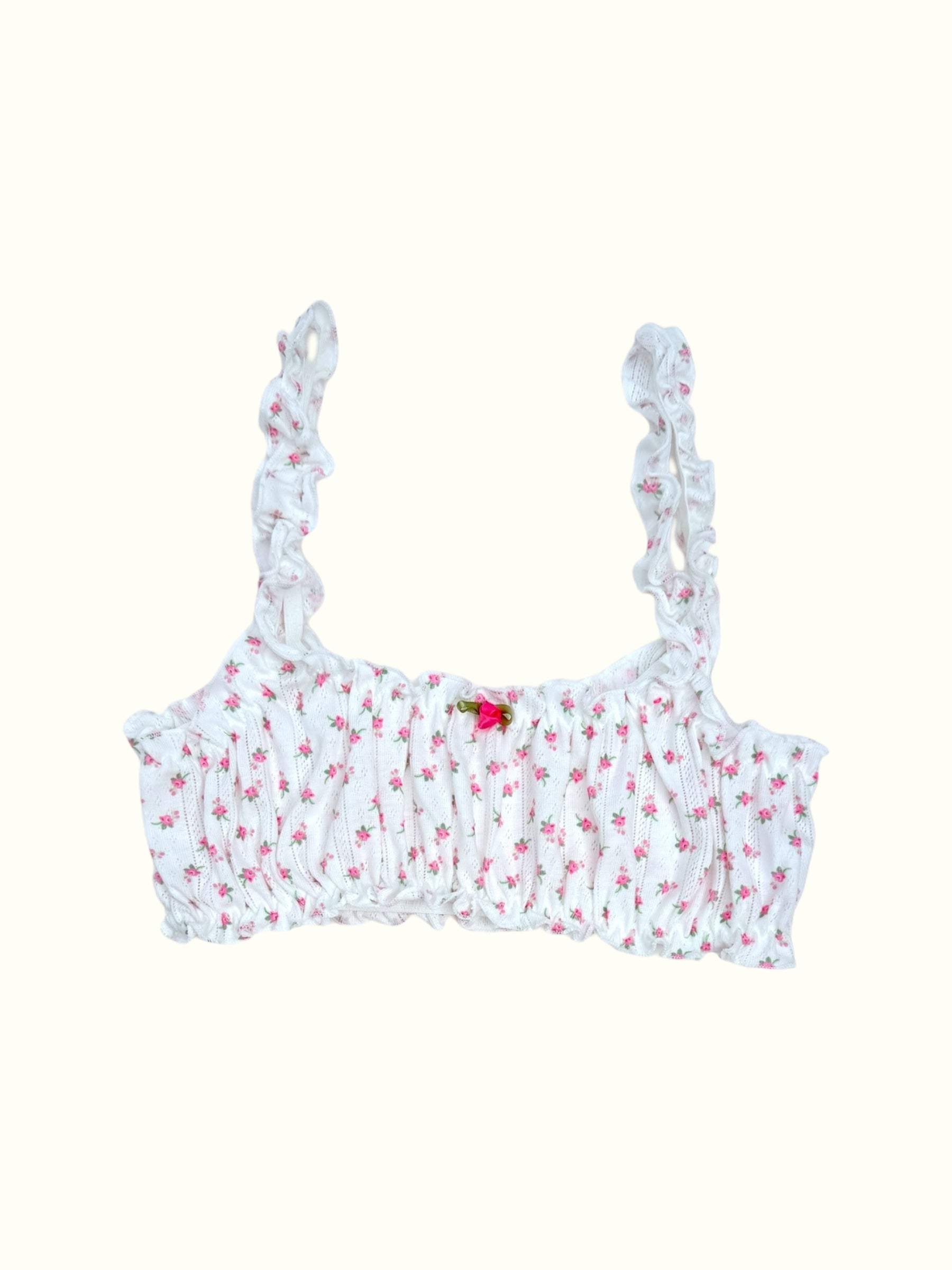 Milanblocks MIX 2 Petite French Romantic pointelle cotton made bralette