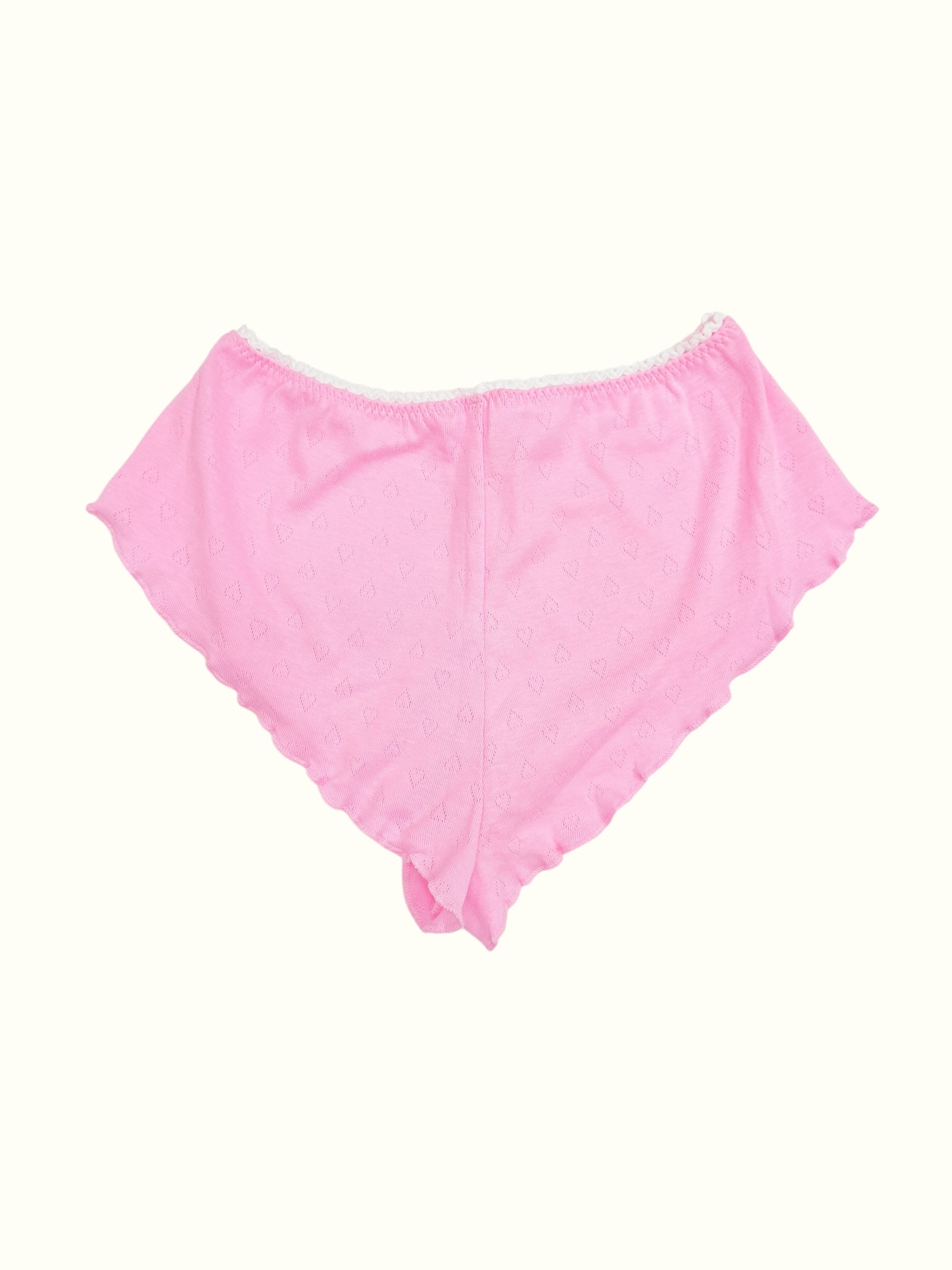 Milanblocks The Romantic pointelle cotton made matching bralette set