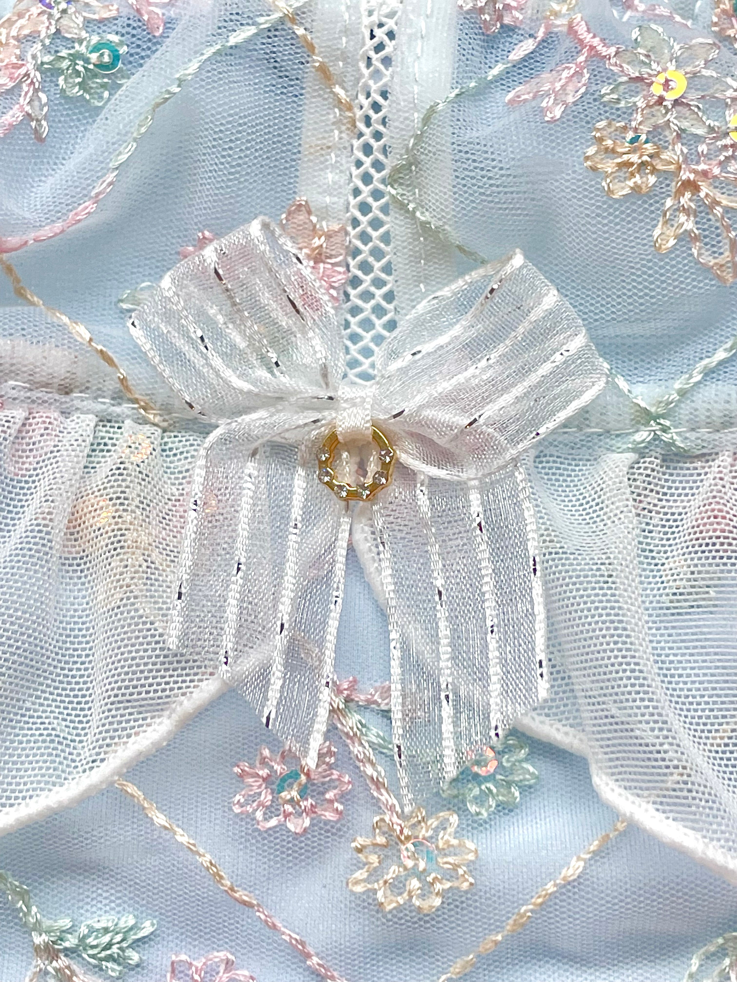 Milanblocks Blue Embroidered Panty