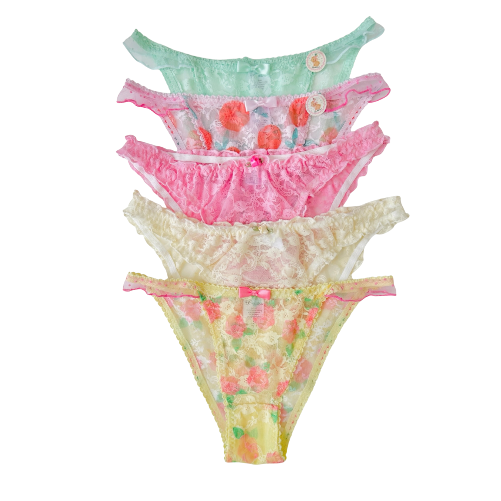 Milanblocks Coquette soft girl lace panty XS-3XL