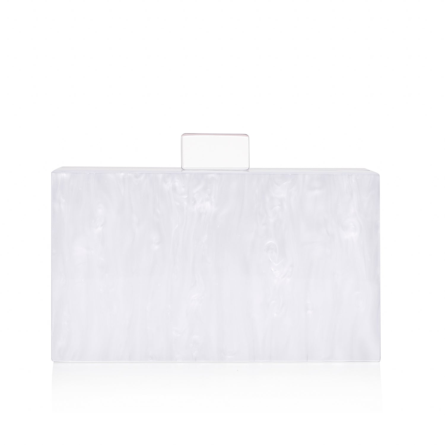 Glitter American Flag White Pearl Clutch Purse-Handbags & Purses - MILANBLOCKS