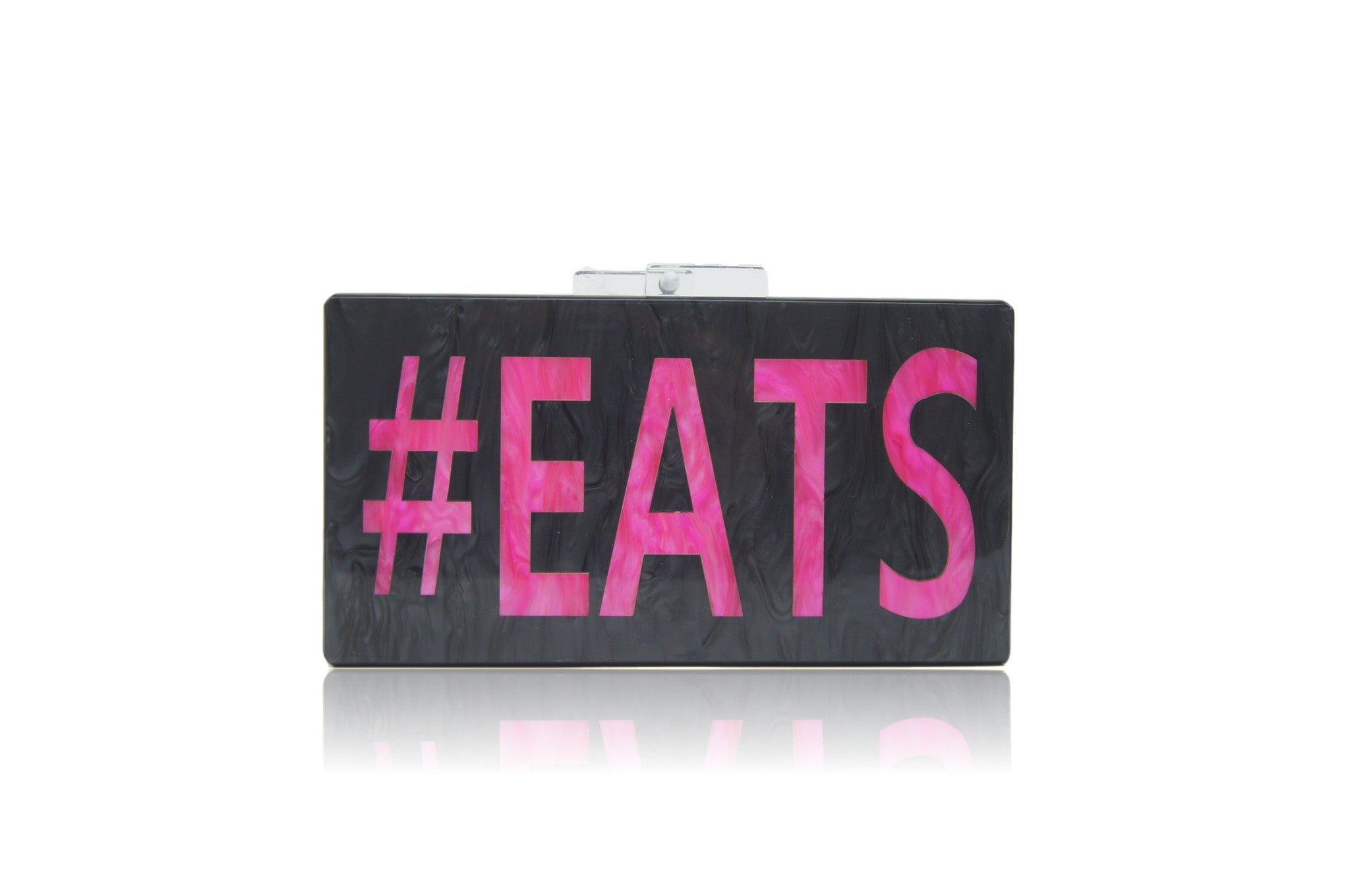 Personalized Name Acrylic Box Clutch-Medium Size-Handbags & Purses - MILANBLOCKS