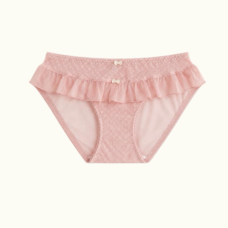 XSmall Milanblocks Women's Coquette Underwear 5-Pack, Comfortable Feminine Elegant Lady's Everyday Underwear Set