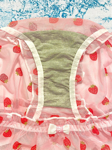 Pink Strawberry Panty