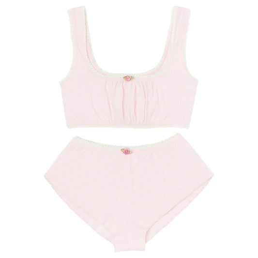 Milanblocks soft girl coquette style matching set sample sale Womenswear Clothes