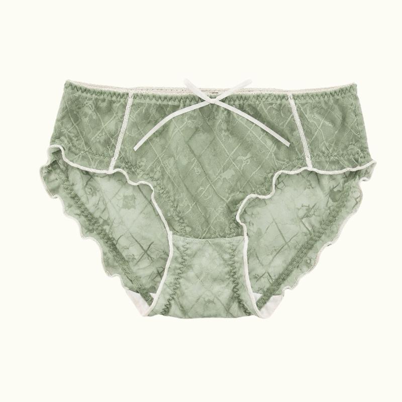 Women's Medium-Size Milanblocks Coquette Cotton Underwear Set (5-Pack) - Comfortable, Feminine, Elegant Womenswear for Everyday Wear