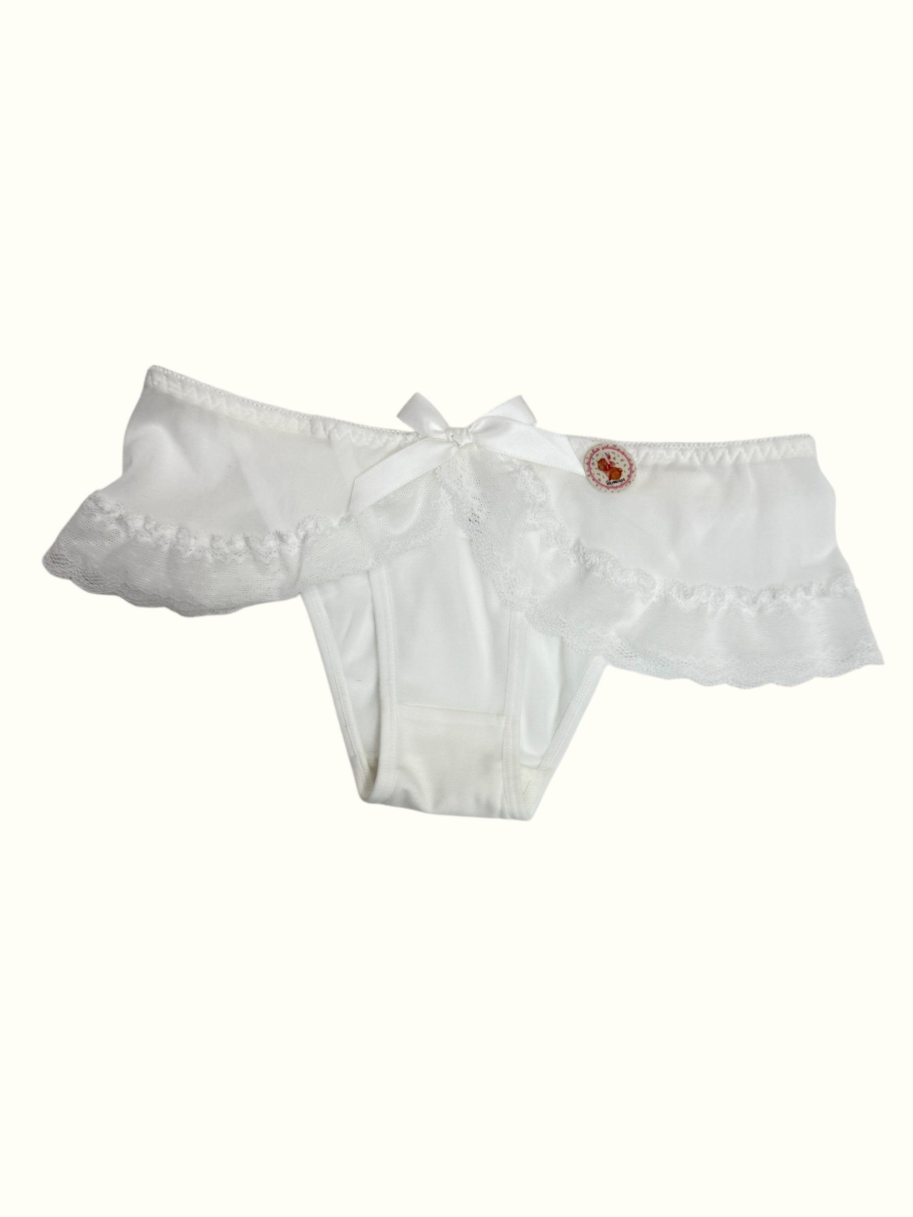 Milanblocks coquette bow lace cute panty Cotton Panties fall underwear
