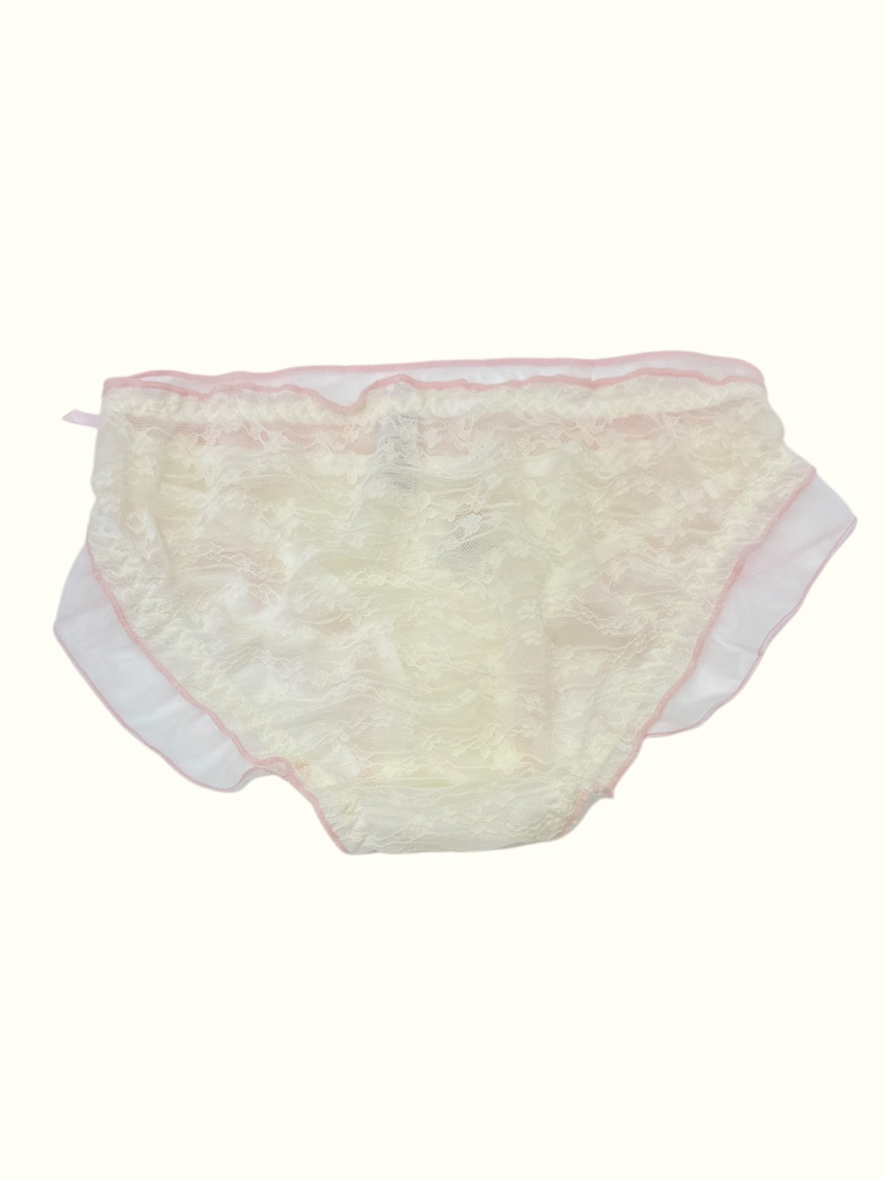 Coquette Matching Floral Embroidered Lace Lingerie Set
