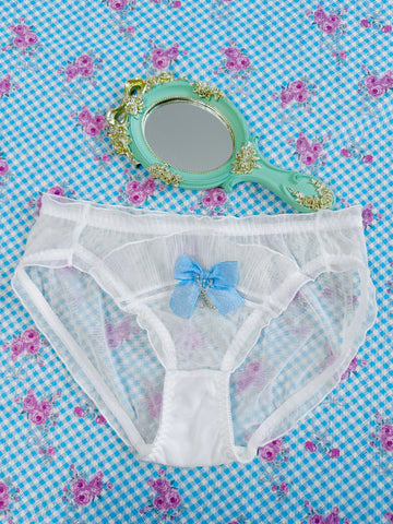 10/26 S Size coquette ruffle lace panties