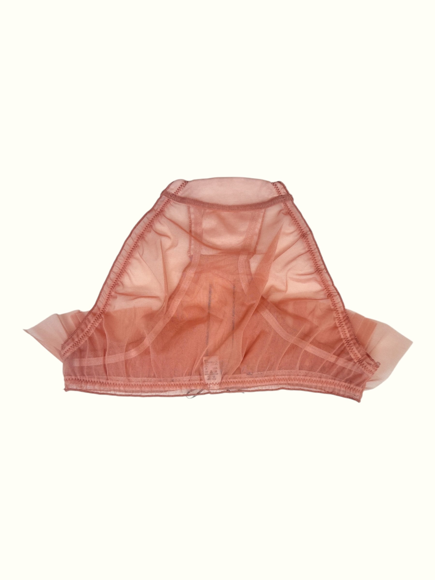 Tulle Ruffle Panties with Pearl Drop