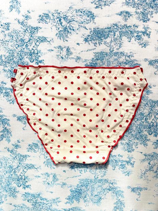 Red Polka Dot Panty