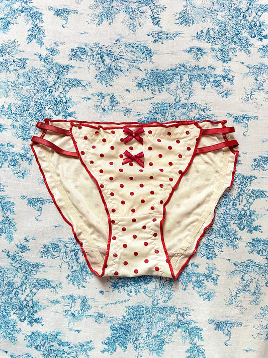 Red Polka Dot Panty