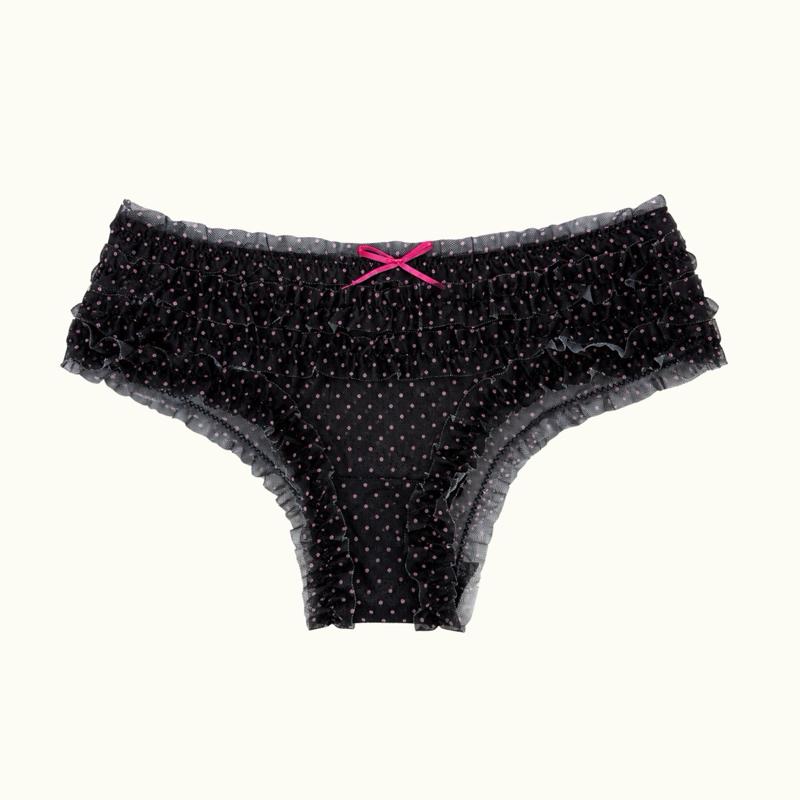 Women's Medium-Size Milanblocks Coquette Cotton Underwear Set (5-Pack) - Comfortable, Feminine, Elegant Womenswear for Everyday Wear