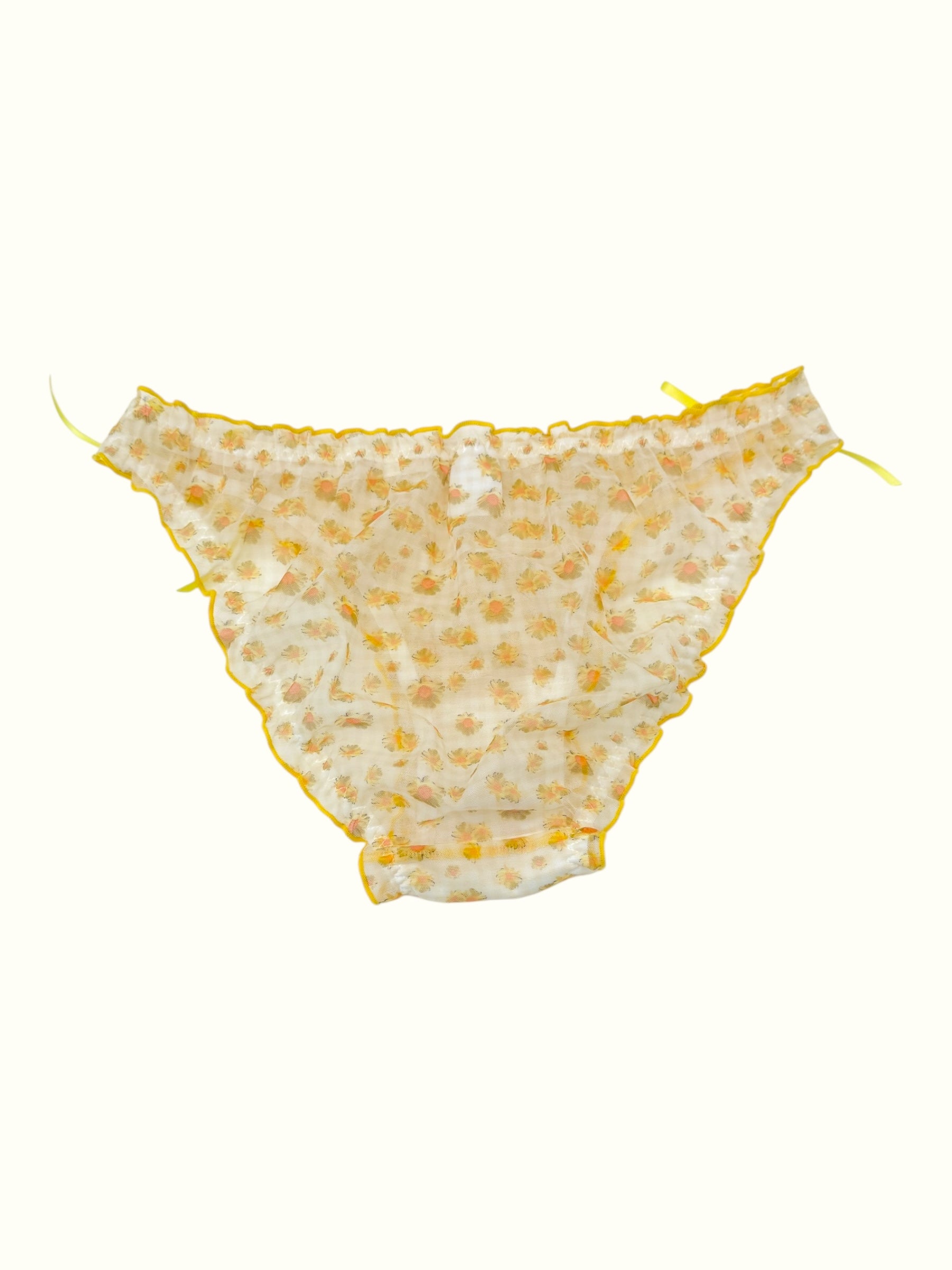 Daisy Sunlit Garden Ruffle Mesh Coquette Panty
