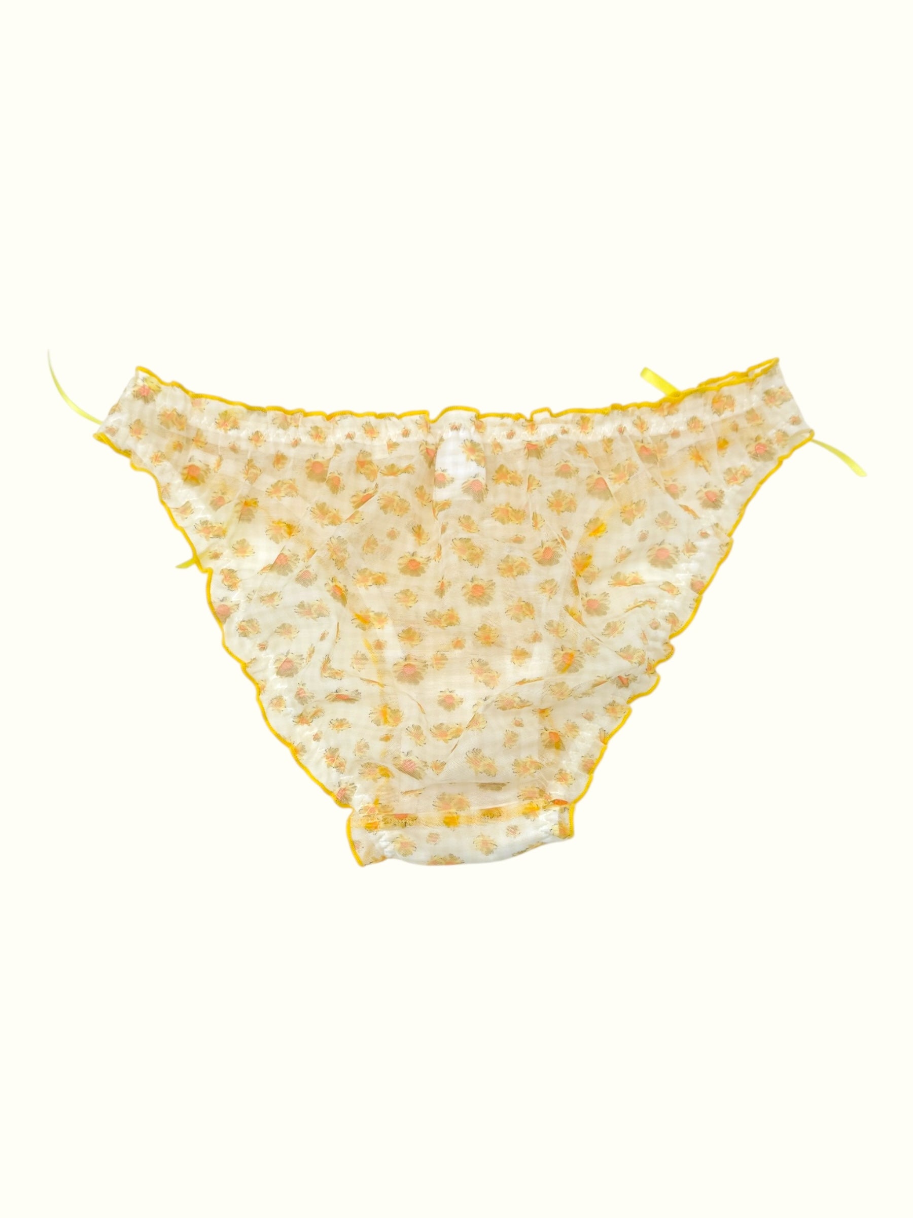 Daisy Sunlit Garden Ruffle Mesh Coquette Panty