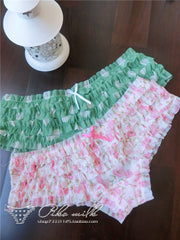 Mixed 5 coquette ruffle lace panties