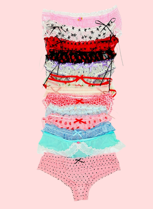 Mix 5 or 10 Unique Pieces | Lace & Ruffle Lingerie Sample Sale