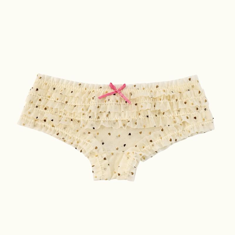 Women's Medium-Size Milanblocks Coquette Cotton Underwear Set (5-Pack) - Comfortable, Feminine, Elegant Womenswear for Everyday Wear