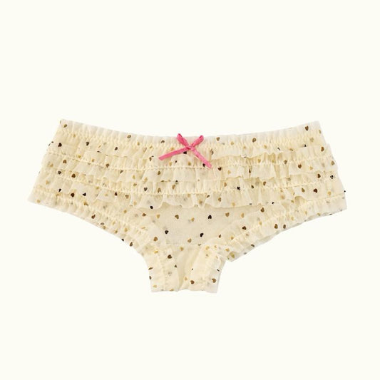 Women's Medium-Size Milanblocks Coquette Cotton Underwear Set (5-Pack) - Comfortable, Feminine, Elegant Womenswear for Everyday Wear