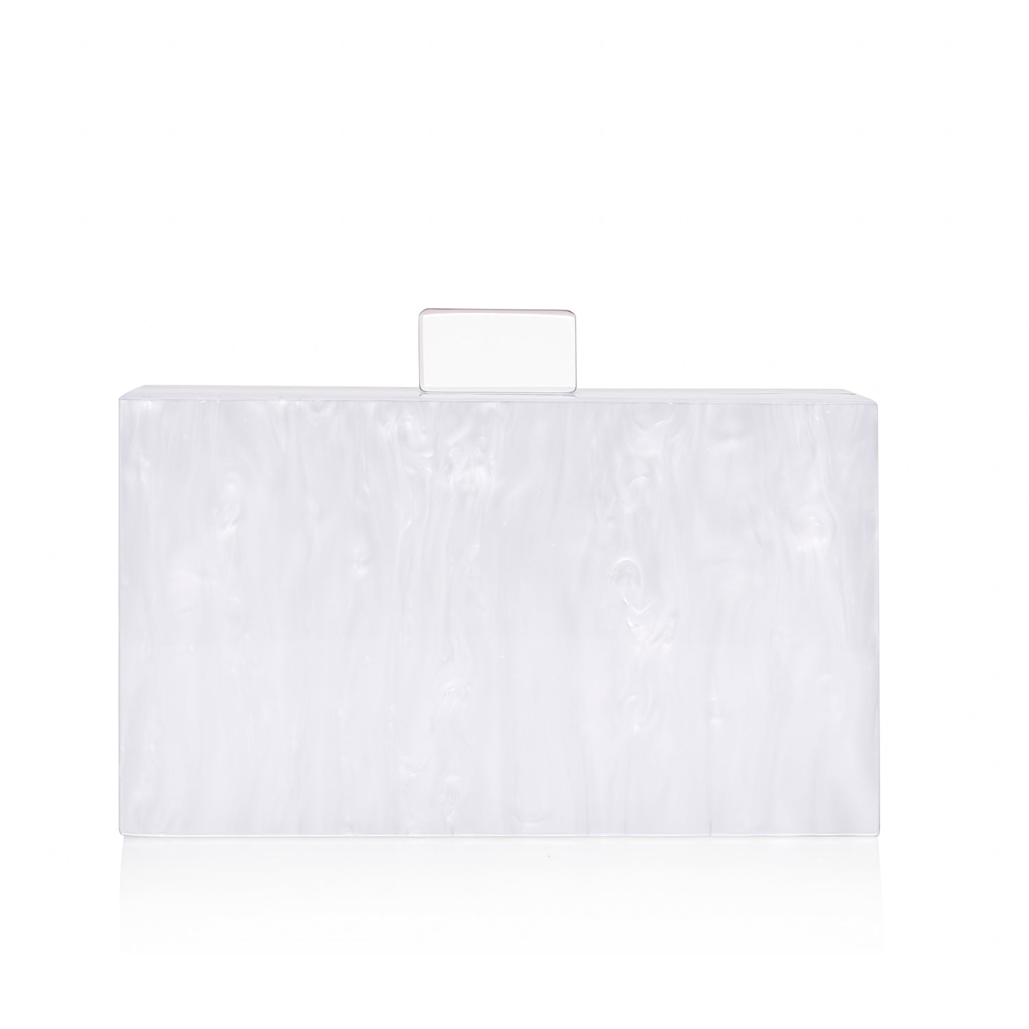 Glitter American Flag White Pearl Clutch Purse-Handbags & Purses - MILANBLOCKS