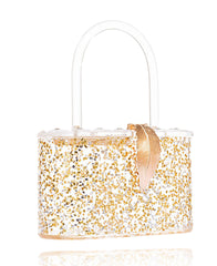 Gold Silver Glitter confettie bag