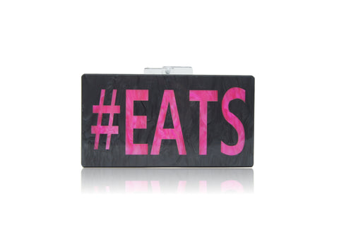 Personalized Name Acrylic Box Clutch-Medium Size-Handbags & Purses - MILANBLOCKS
