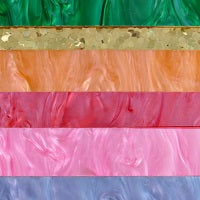 Dreaming Rainbow Stripe Women's Acrylic Box Clutch
